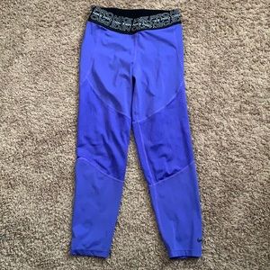 Purple Nike leggings